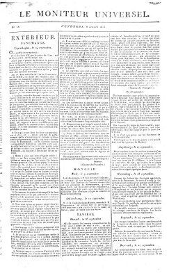 Le moniteur universel Freitag 8. Oktober 1813