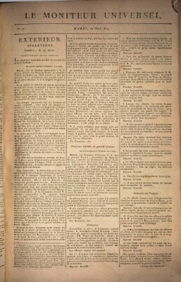 Le moniteur universel Dienstag 22. März 1814