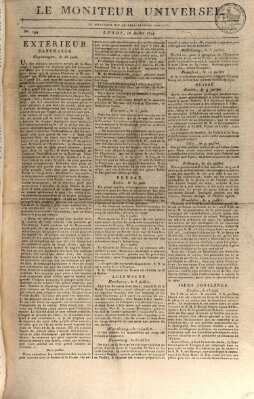 Le moniteur universel Montag 18. Juli 1814