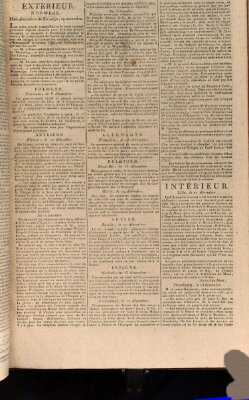 Le moniteur universel Sonntag 25. Dezember 1814