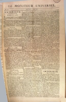 Le moniteur universel Montag 7. August 1815