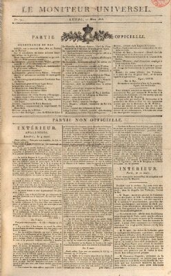 Le moniteur universel Montag 11. März 1816