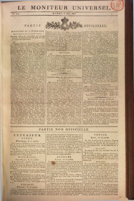 Le moniteur universel Dienstag 6. August 1816
