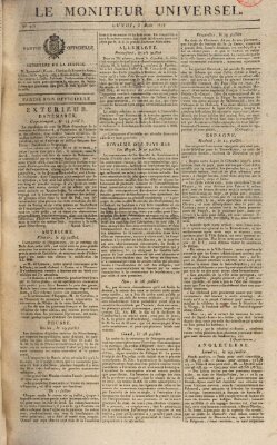 Le moniteur universel Montag 3. August 1818