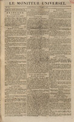 Le moniteur universel Freitag 27. November 1818