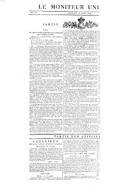 Le moniteur universel Dienstag 27. Juli 1819