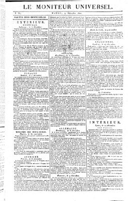 Le moniteur universel Dienstag 19. Dezember 1820