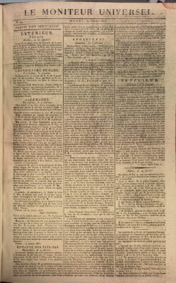 Le moniteur universel Dienstag 11. Februar 1823