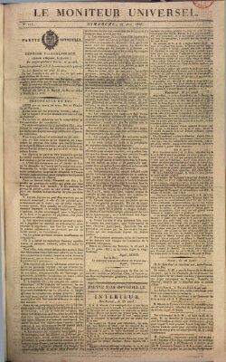Le moniteur universel Sonntag 27. April 1823