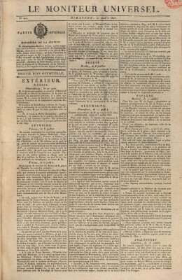 Le moniteur universel Mittwoch 20. Juli 1825