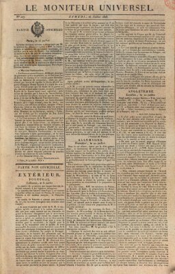 Le moniteur universel Dienstag 26. Juli 1825