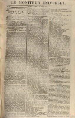 Le moniteur universel Sonntag 11. Juli 1824