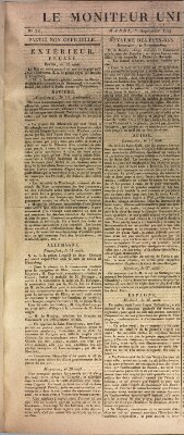 Le moniteur universel Dienstag 7. September 1824