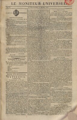 Le moniteur universel Sonntag 3. Oktober 1824