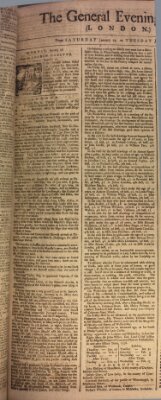 The general evening post Montag 16. Januar 1758