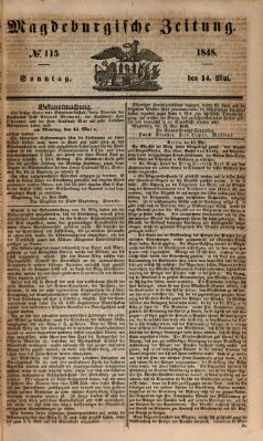 Magdeburgische Zeitung Sonntag 14. Mai 1848