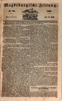 Magdeburgische Zeitung Freitag 14. Juli 1848