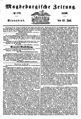 Magdeburgische Zeitung Samstag 27. Juli 1850