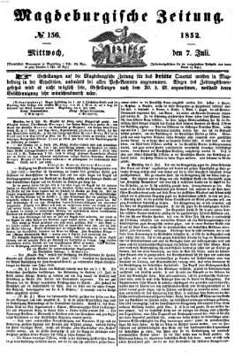 Magdeburgische Zeitung Mittwoch 7. Juli 1852