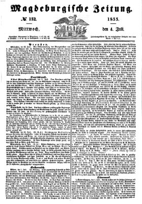Magdeburgische Zeitung Mittwoch 4. Juli 1855