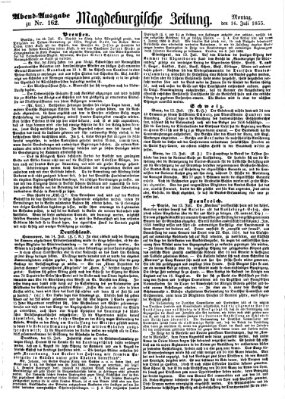 Magdeburgische Zeitung Montag 16. Juli 1855