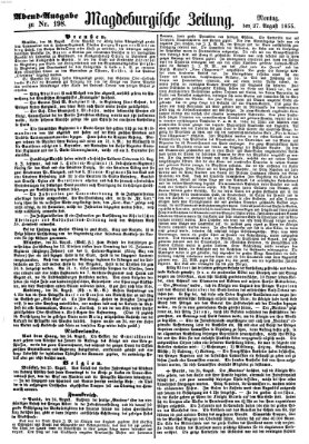 Magdeburgische Zeitung Montag 27. August 1855