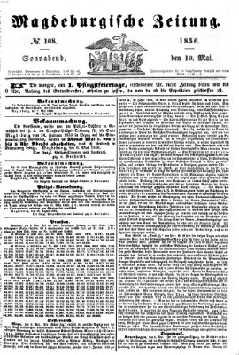 Magdeburgische Zeitung Samstag 10. Mai 1856