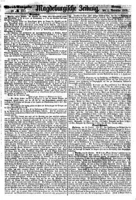 Magdeburgische Zeitung Montag 1. November 1858