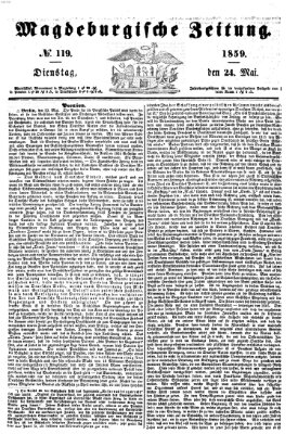 Magdeburgische Zeitung Dienstag 24. Mai 1859