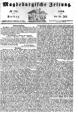 Magdeburgische Zeitung Freitag 29. Juli 1859