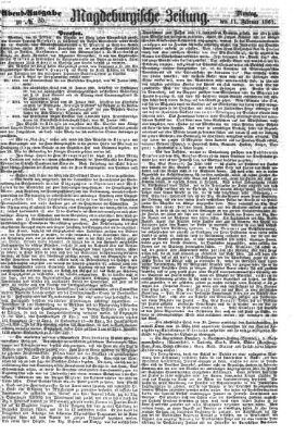 Magdeburgische Zeitung Montag 11. Februar 1861