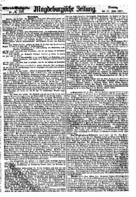 Magdeburgische Zeitung Montag 17. Juni 1861