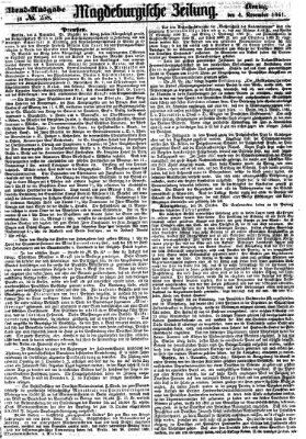 Magdeburgische Zeitung Montag 4. November 1861