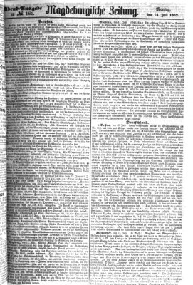 Magdeburgische Zeitung Montag 14. Juli 1862