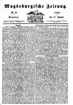 Magdeburgische Zeitung Sonntag 17. Januar 1864