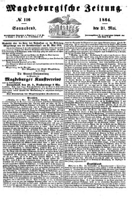 Magdeburgische Zeitung Samstag 21. Mai 1864