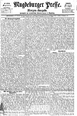 Magdeburger Presse Mittwoch 5. April 1865