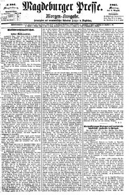 Magdeburger Presse Montag 7. August 1865