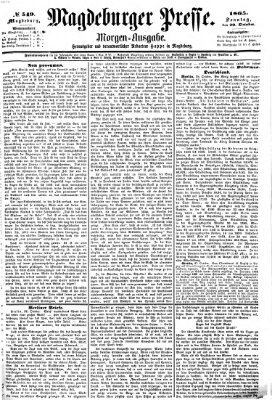 Magdeburger Presse Sonntag 29. Oktober 1865