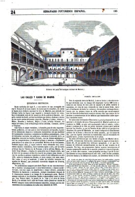Semanario pintoresco español Sonntag 12. Juni 1853