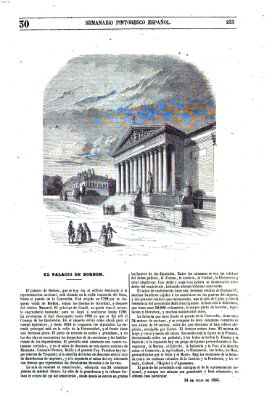Semanario pintoresco español Sonntag 24. Juli 1853
