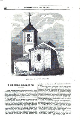Semanario pintoresco español Sonntag 27. August 1854