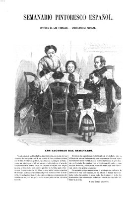Semanario pintoresco español Sonntag 6. Januar 1856