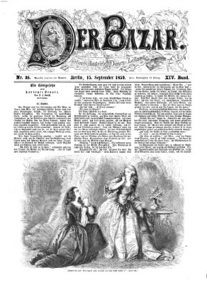 Der Bazar Donnerstag 15. September 1859