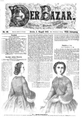 Der Bazar Freitag 1. August 1862
