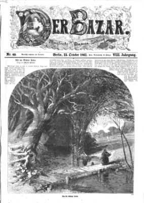 Der Bazar Donnerstag 23. Oktober 1862