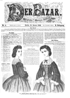 Der Bazar Freitag 15. Januar 1864