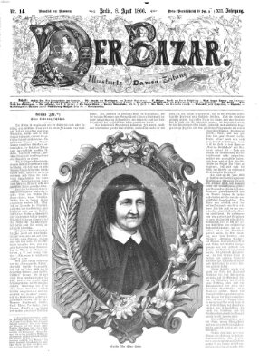 Der Bazar Sonntag 8. April 1866