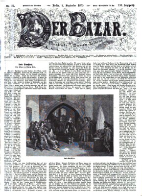 Der Bazar Donnerstag 8. September 1870
