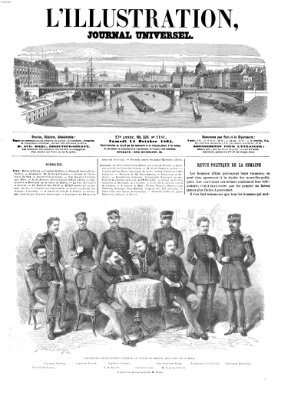 L' illustration Samstag 14. Oktober 1865
